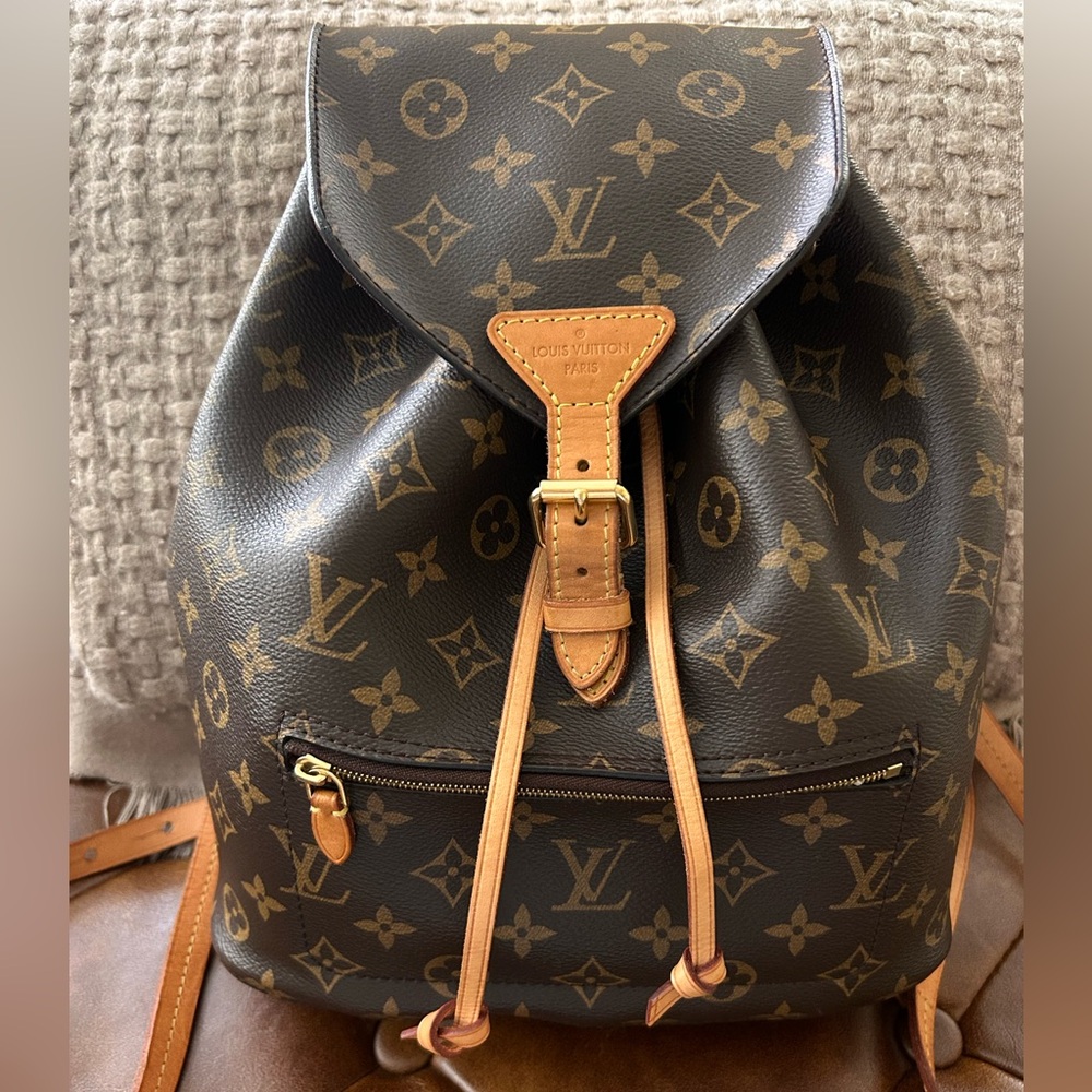 Louis Vuitton Montsour Monogram Backpack